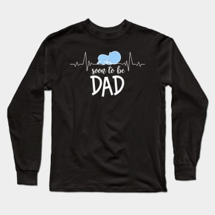 Soon To Be Dad 2024 Dad To Be New Dad First Time Dad Long Sleeve T-Shirt